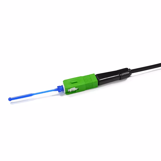 Sc APC Type FTTH Fusion Splice-on Connector Fusion Splicer Price Fiber Optical Fast Connector