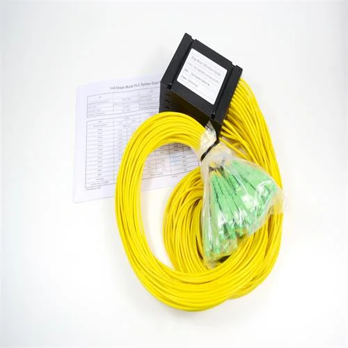 1 X 8 ABS PLC Optical Fiber Splitter for Network