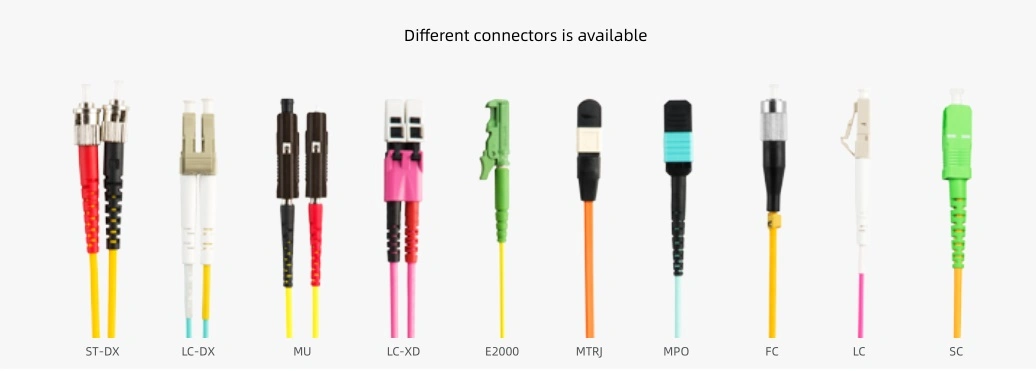 High Quality FTTH Optical Fiber Sc/LC/ LC to Sc/Sc to FC Upc/APC, MPO/Mpt Sm mm Om3 Om4 Multi-Mode Patch Cord