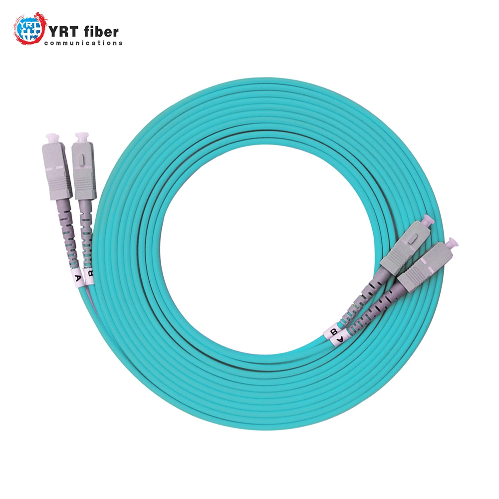 10GB Multimode Om3 Simplex Duplex Fiber Optical Patch Cords with 0.9mm/2.0mm/3.0mm Options