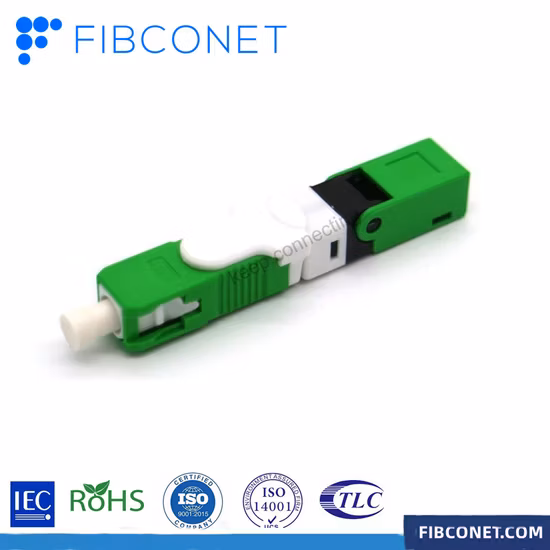 Optical Fiber Assembly Sc/APC Quick/Fast Connector
