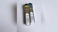 Cisco/H3c/Huawei/Juniper Comaptible 1,25g Bidi 20km 1310nm Tx/1550nm Rx Módulo transceptor óptico Wdm SFP de fibra única