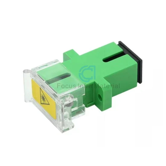 Sc APC Upc Sm Adaptador de Fibra Óptica de Assinante Simplex Sc/APC Sm Simplex com Flange para Equipamentos de Fibra Óptica